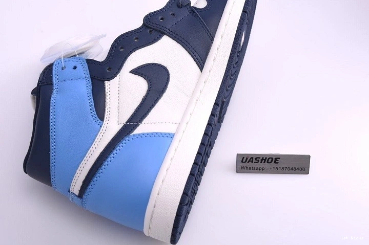  Leather Jordan 1 Retro 555088-140 High UNC 0924